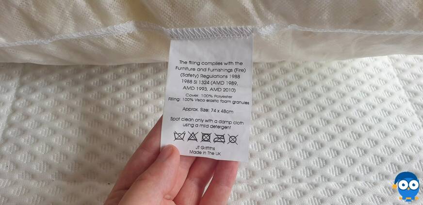 dreamcloud pillow washing instructions